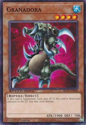 Granadora (SBC2-END08) - Speed Duel: Battle City Finals 1st Edition