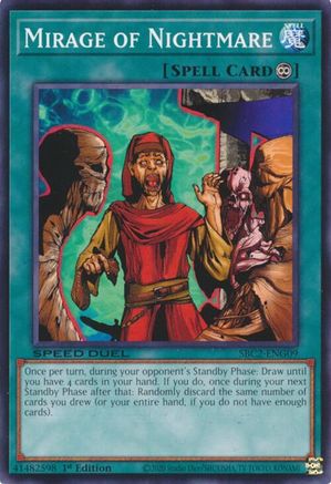 Mirage of Nightmare (SBC2-ENG09) - Speed Duel: Battle City Finals 1st Edition