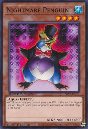 Nightmare Penguin (SBC2-ENI13) - Speed Duel: Battle City Finals 1st Edition