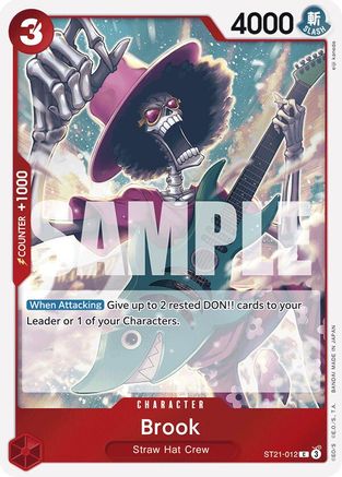 Brook (ST21-012) - Starter Deck EX: Gear 5 Foil