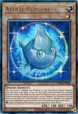 Astral Kuriboh (PUR) (RA04-EN040) - Quarter Century Stampede 1st Edition