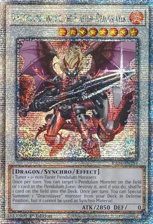 Ignister Prominence, the Blasting Dracoslayer (Quarter Century Secret Rare) (RA04-EN253) - Quarter Century Stampede 1st Edition