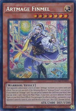 Artmage Finmel (DUAD-EN009) - Duelist's Advance 1st Edition
