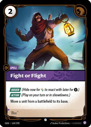 Fight or Flight (168/298) - Origins