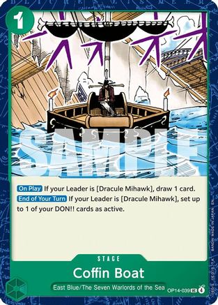 Coffin Boat (OP14-039) - The Azure Sea's Seven