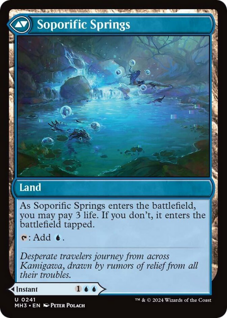 Sink into Stupor // Soporific Springs (MH3-241) - Modern Horizons 3