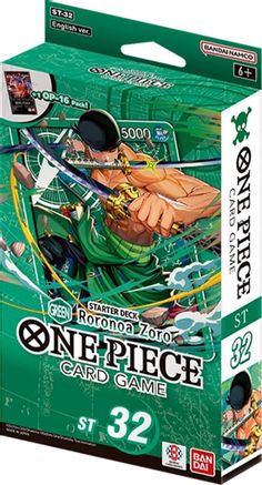 Starter Deck 32: GREEN Roronoa Zoro – Black Rose Hobbies
