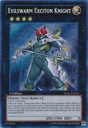 Evilswarm Exciton Knight (LVAL-EN056) - Legacy of the Valiant Unlimited