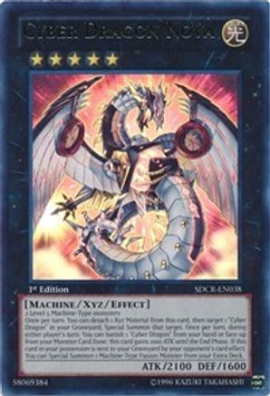 Cyber Dragon Nova (SDCR-EN038) - Structure Deck: Cyber Dragon Revolution Unlimited