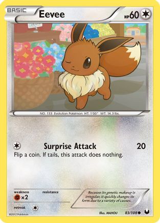 Eevee (83) 83/108 - Dark Explorers