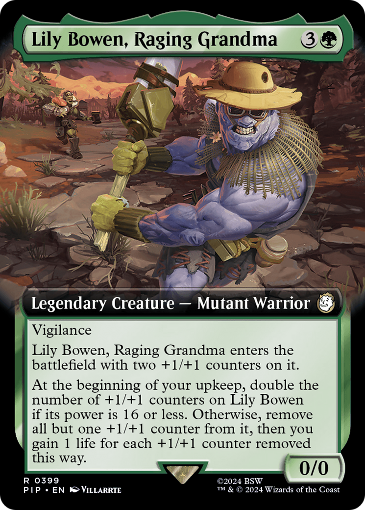 Lily Bowen, Raging Grandma (PIP-399) - Fallout: (Extended Art)