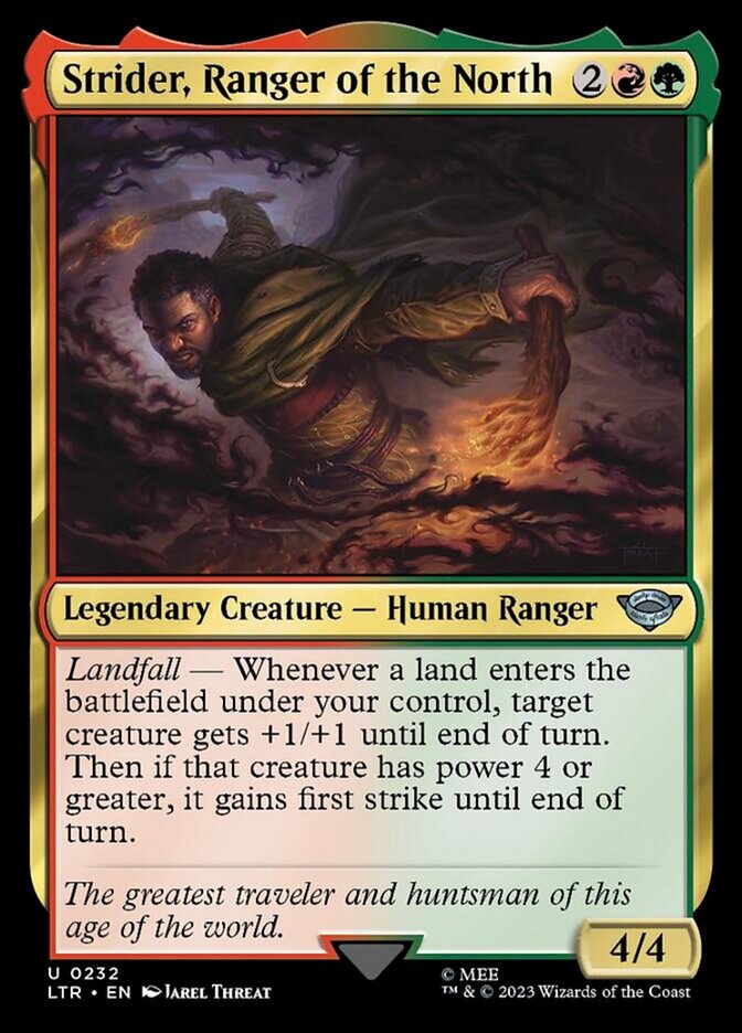 Strider, Ranger of the North (LTR-232) - The Lord of the Rings: Tales of Middle-earth