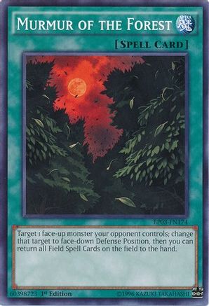 Murmur of the Forest (BP03-EN174) - Battle Pack 3: Monster League 1st Edition