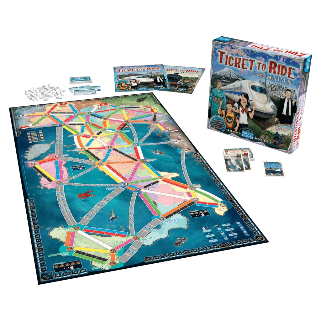 Ticket to Ride: Map Pack #7 - Japan & Italy