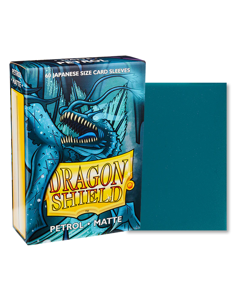 Dragon Shield - 60 CT - Japanese - Petrol Matte