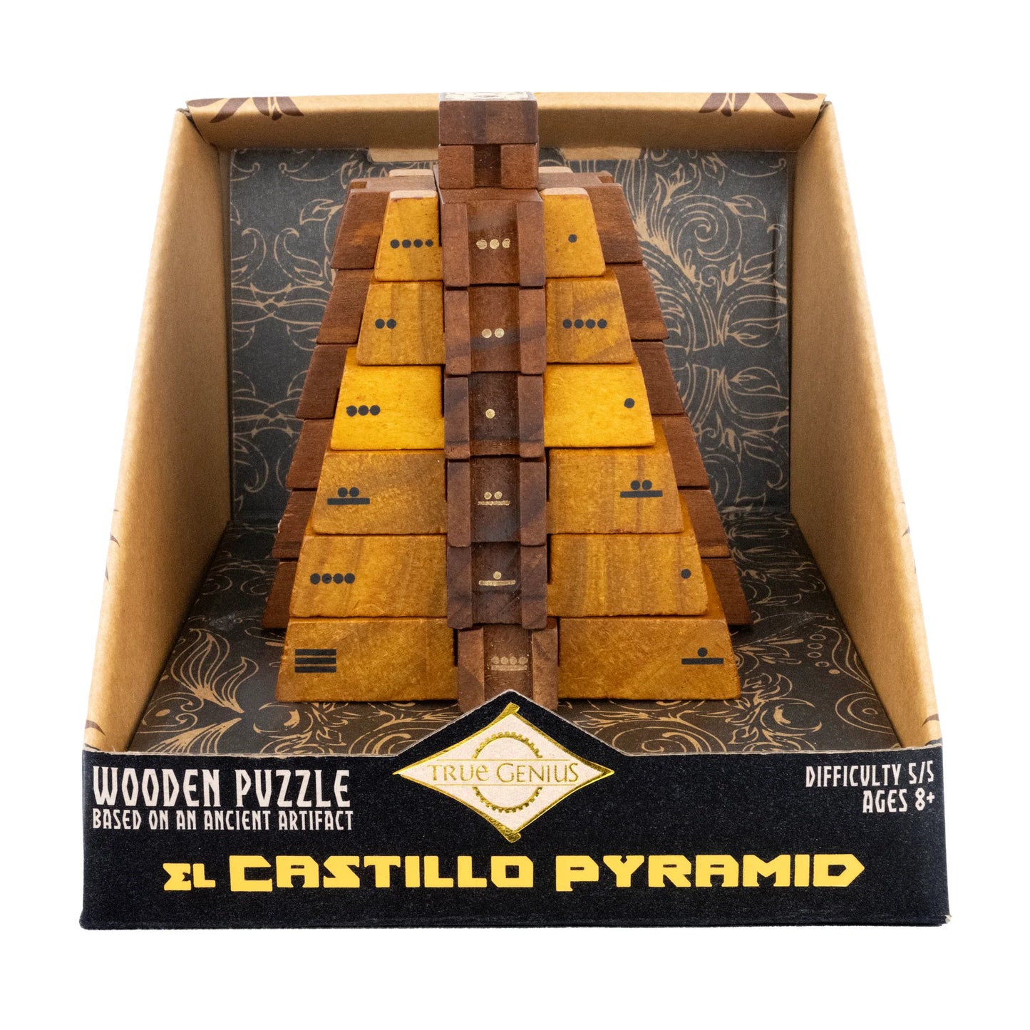 Logic Puzzle - True Genius - El Castillo Pyramid