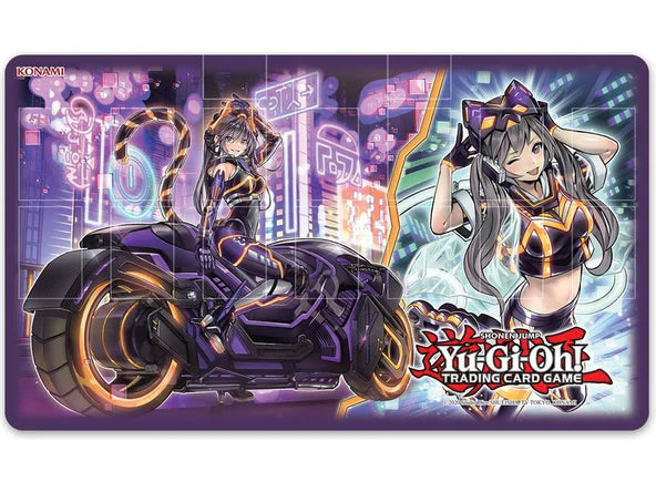 Yugioh - Tapis de jeu - Fille magicienne noire