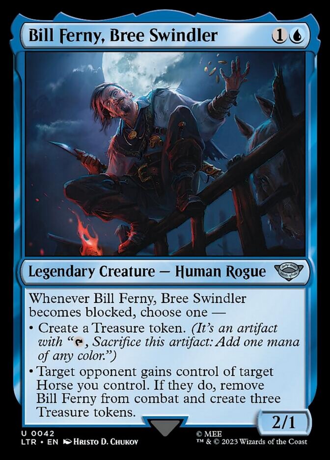 Bill Ferny, Bree Swindler (LTR-042) - The Lord of the Rings: Tales of Middle-earth