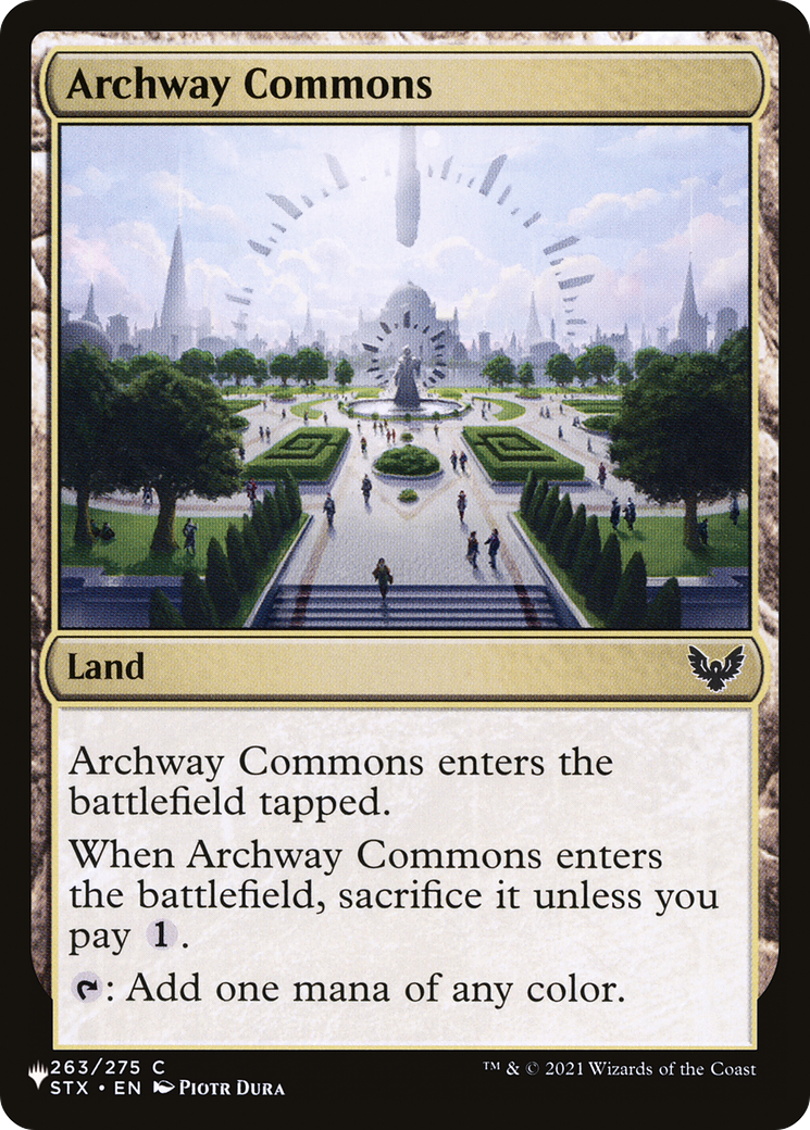 Archway Commons (LIST-STX-263) - The List