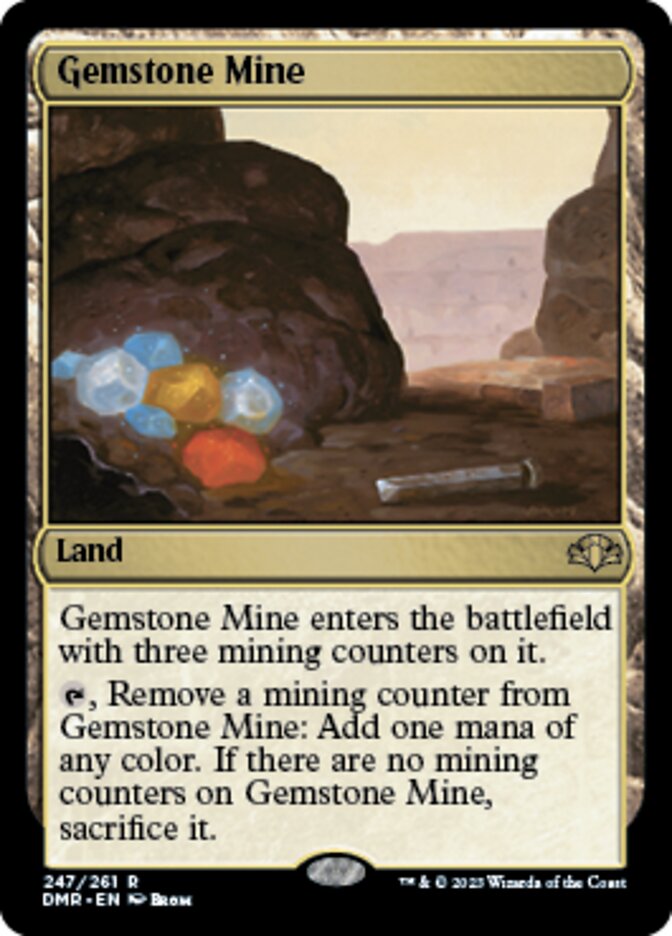 Gemstone Mine (DMR-247) - Dominaria Remastered
