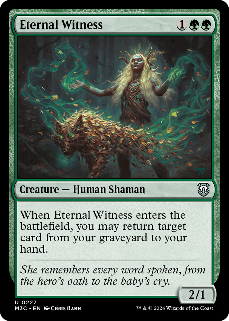 Eternal Witness (M3C-227) - Modern Horizons 3 Commander