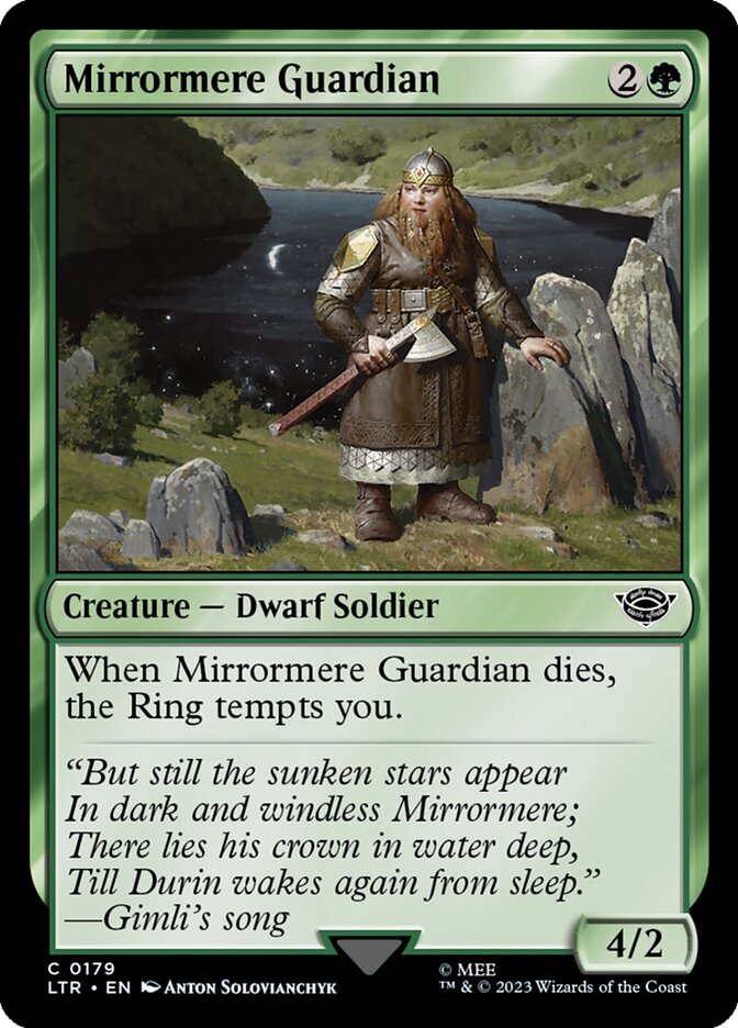 Mirrormere Guardian (LTR-179) - The Lord of the Rings: Tales of Middle-earth