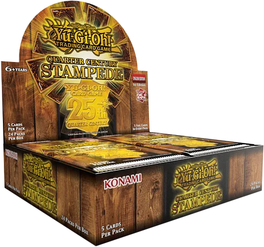 Yugioh - Quarter Century Stampede Booster Box - 1st Edition