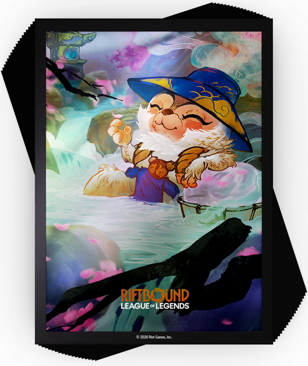 Riftbounds - Spiritforged Art Sleeves Spirit Blossom Teemo - (Pre-Order)