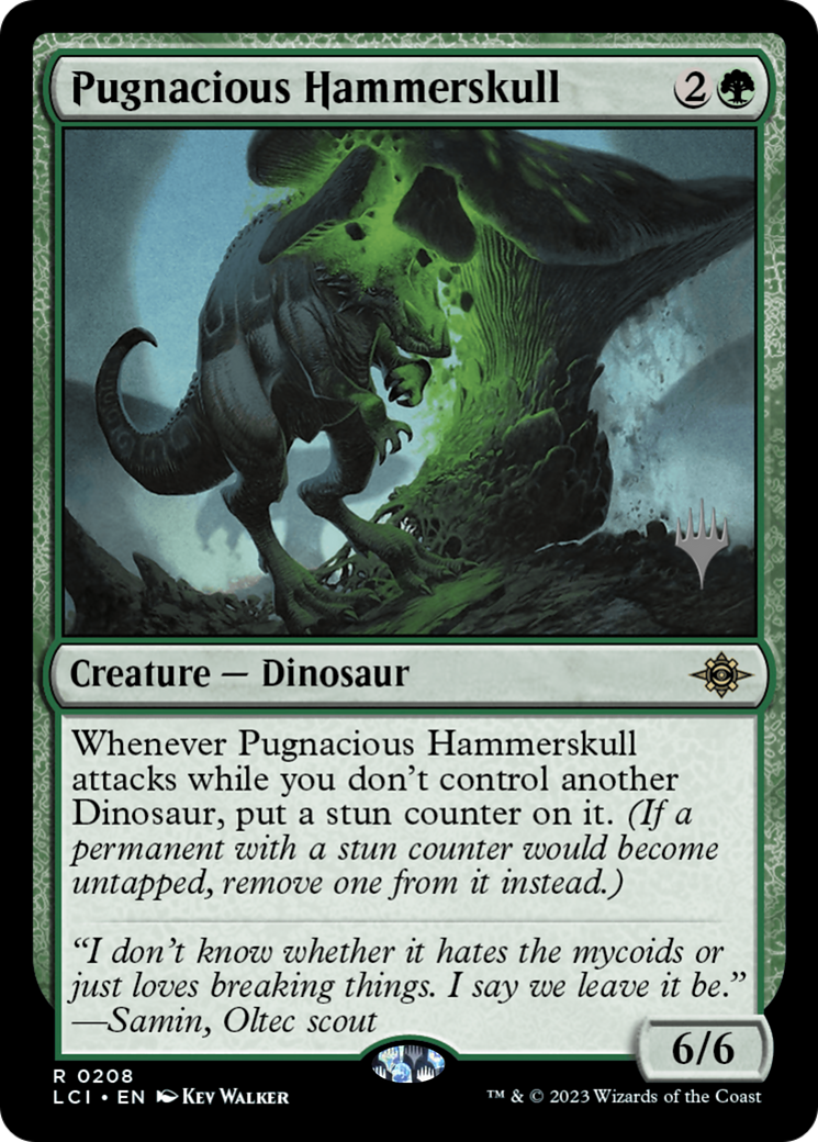 Pugnacious Hammerskull (Pack Promo) [Les Cavernes Perdues d'Ixalan Promos] 