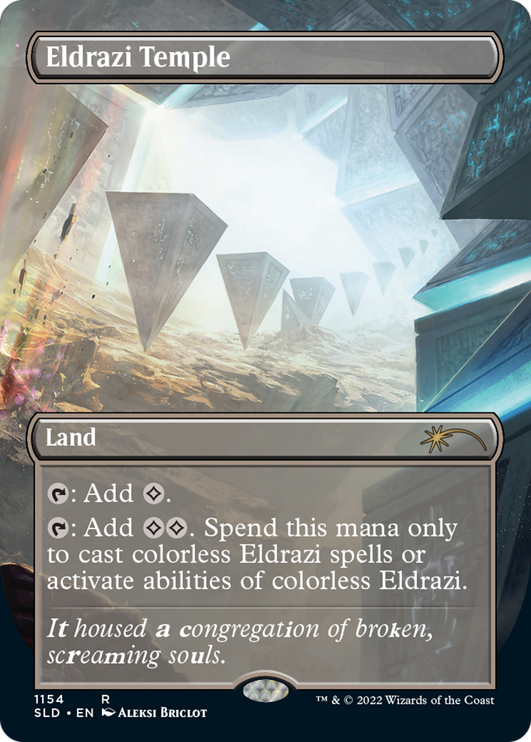 Temple Eldrazi (sans frontières) [Série Secret Lair Drop] 