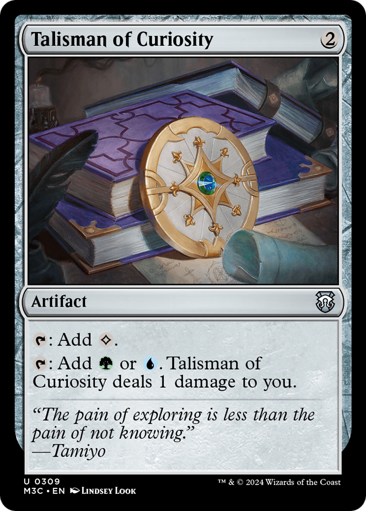 Talisman de curiosité [Modern Horizons 3 Commander] 