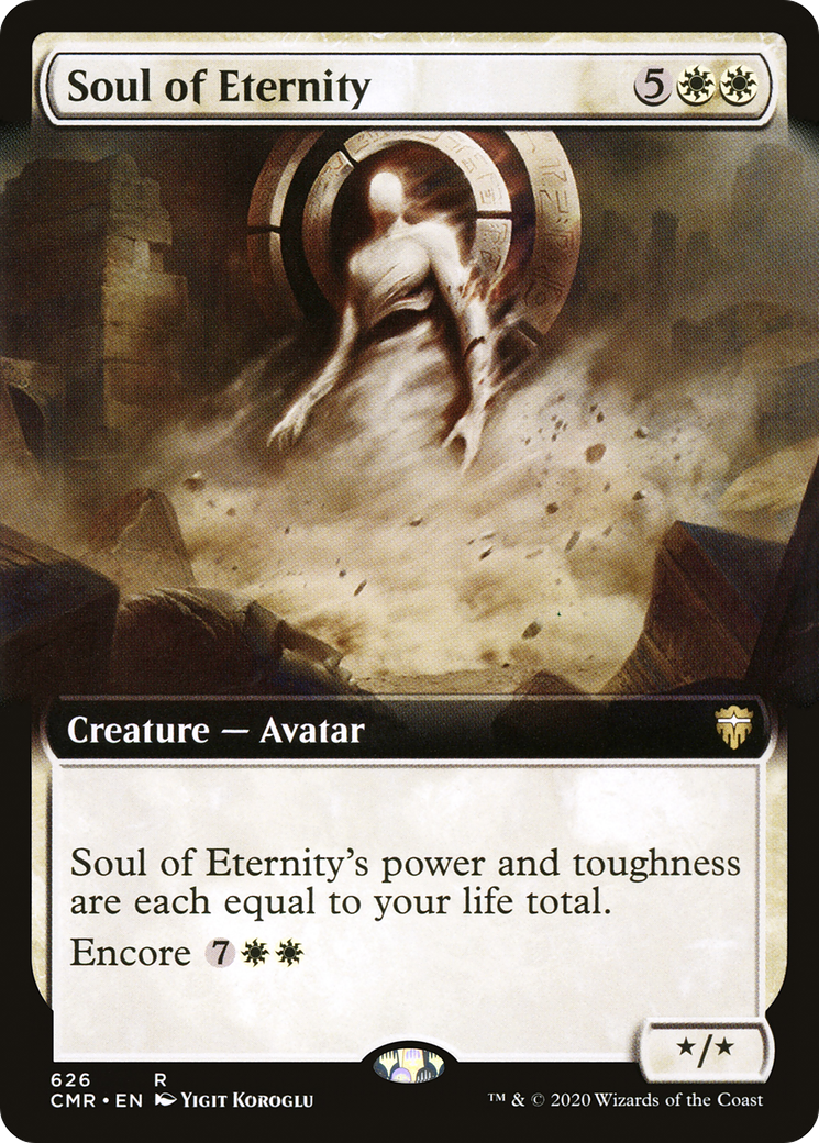 Âme de l'éternité (art étendu) [Commander Legends] 