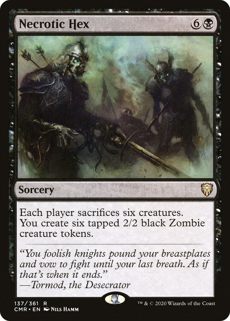 Hex nécrotique [Commander Legends] 