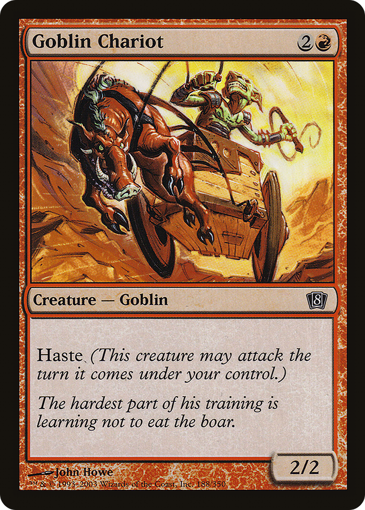 Goblin Chariot (8ED-188★) - 8th Edition