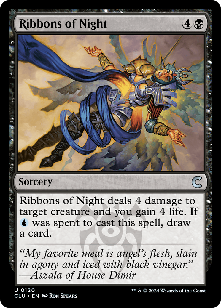 Rubans de nuit [Ravnica: Clue Edition] 
