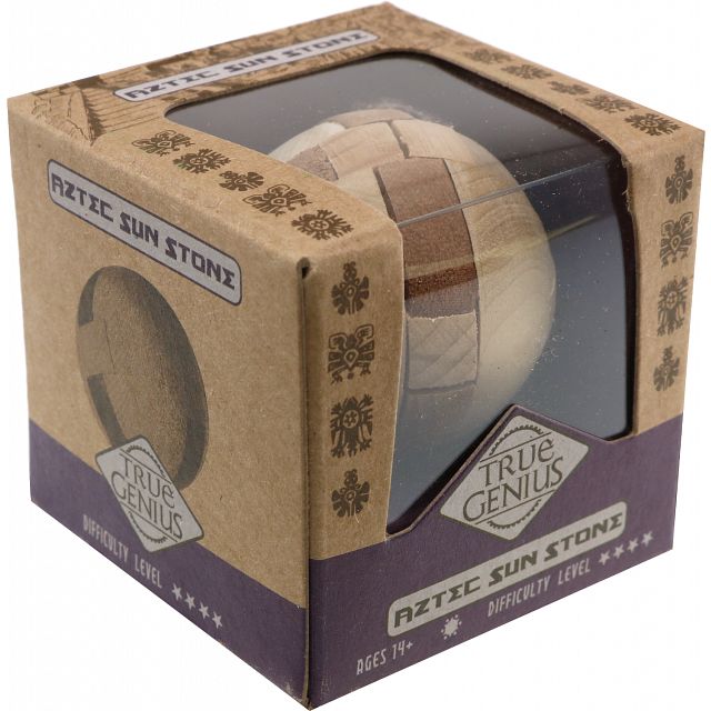 Logic Puzzle - True Genius - Aztec Sun Stone