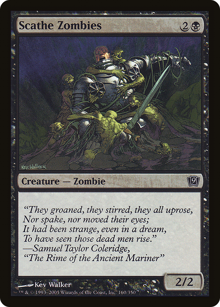 Scathe Zombies (9ED-160★) - 9th Edition Foil