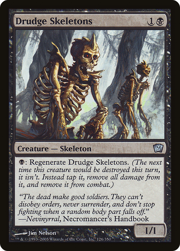 Drudge Skeletons (9ED-126★) - 9th Edition Foil