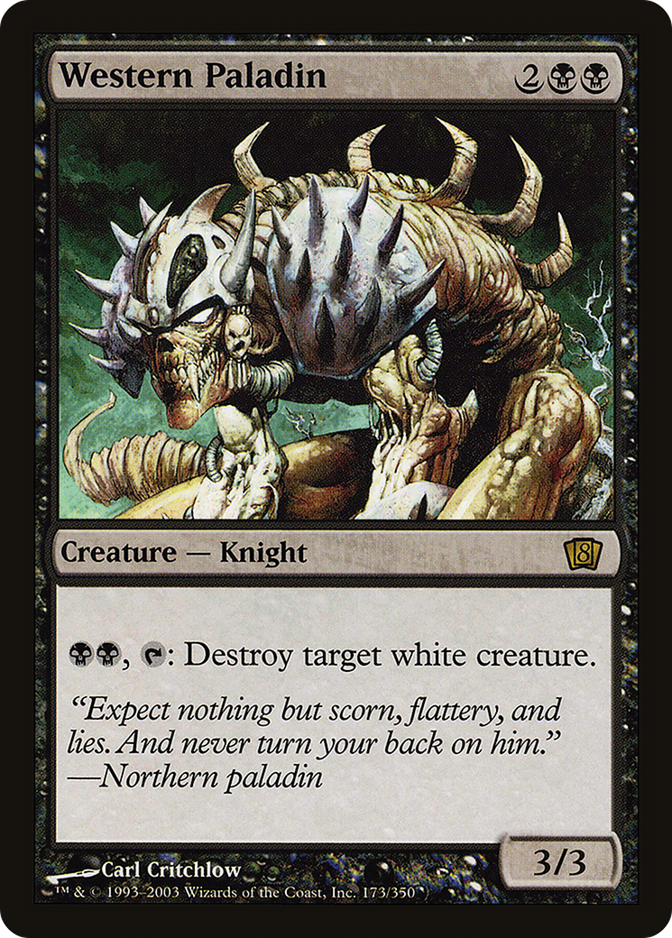 Western Paladin (8ED-173★) - 8th Edition Foil