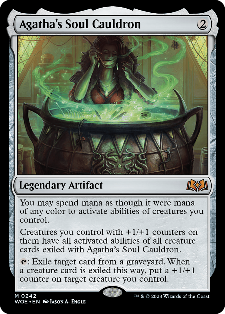 Agatha's Soul Cauldron (WOE-242) - Wilds of Eldraine