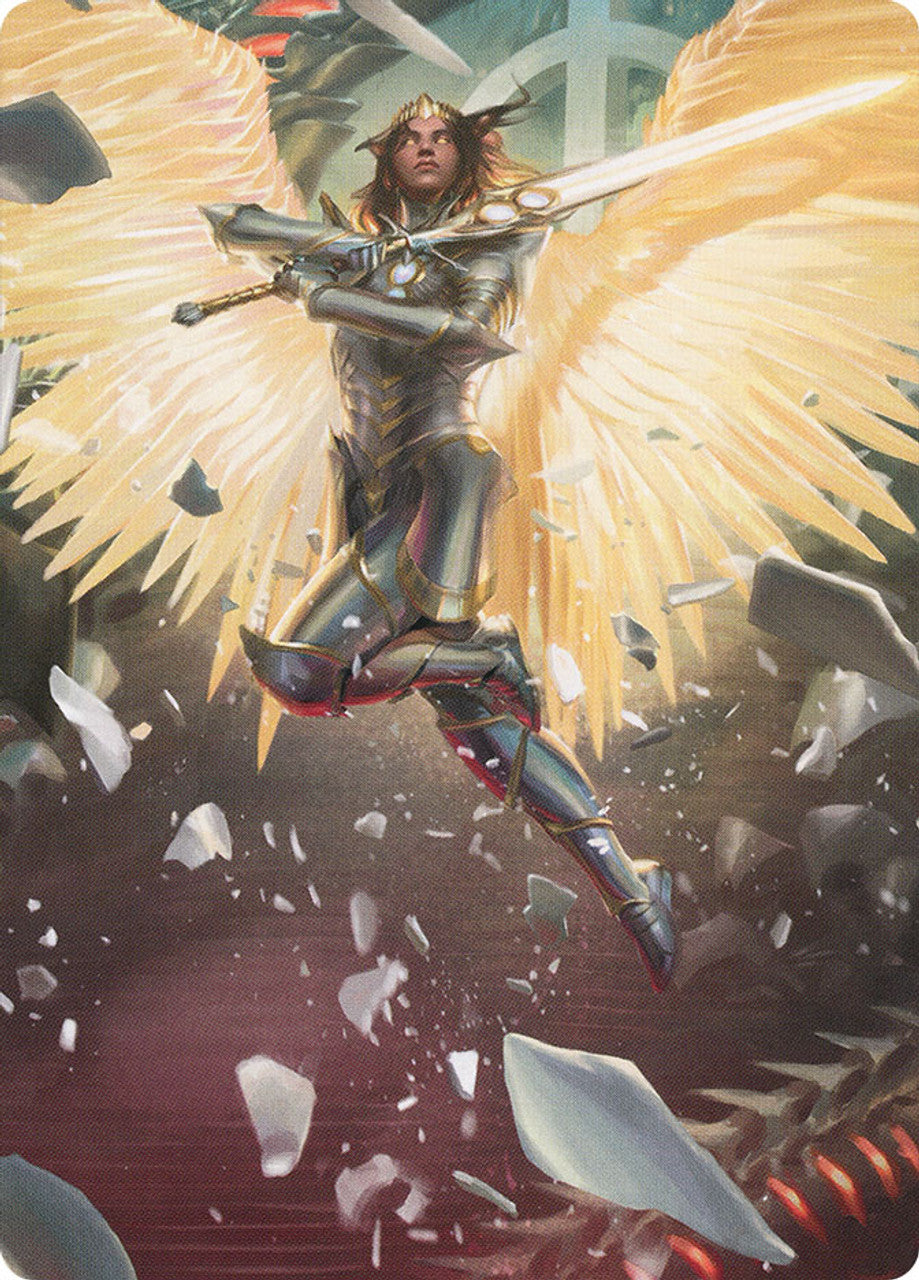 Carte d'art de l'Archange Elspeth [Série d'art de la Marche de la Machine] 