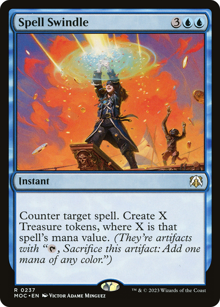 Spell Swindle [Marche du commandant de la machine] 