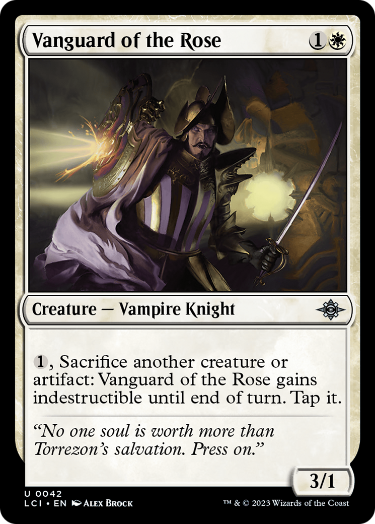 Vanguard of the Rose (LCI-042) - The Lost Caverns of Ixalan