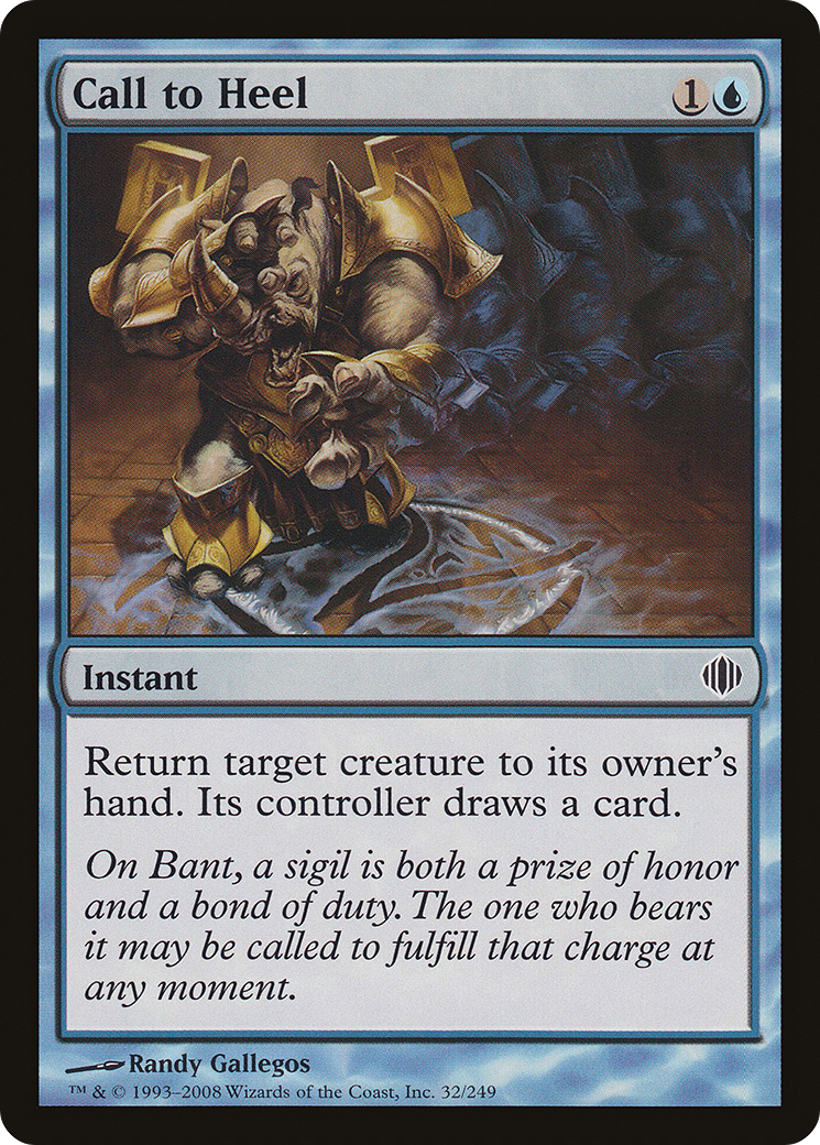 Call to Heel (ALA-032) - Shards of Alara Foil