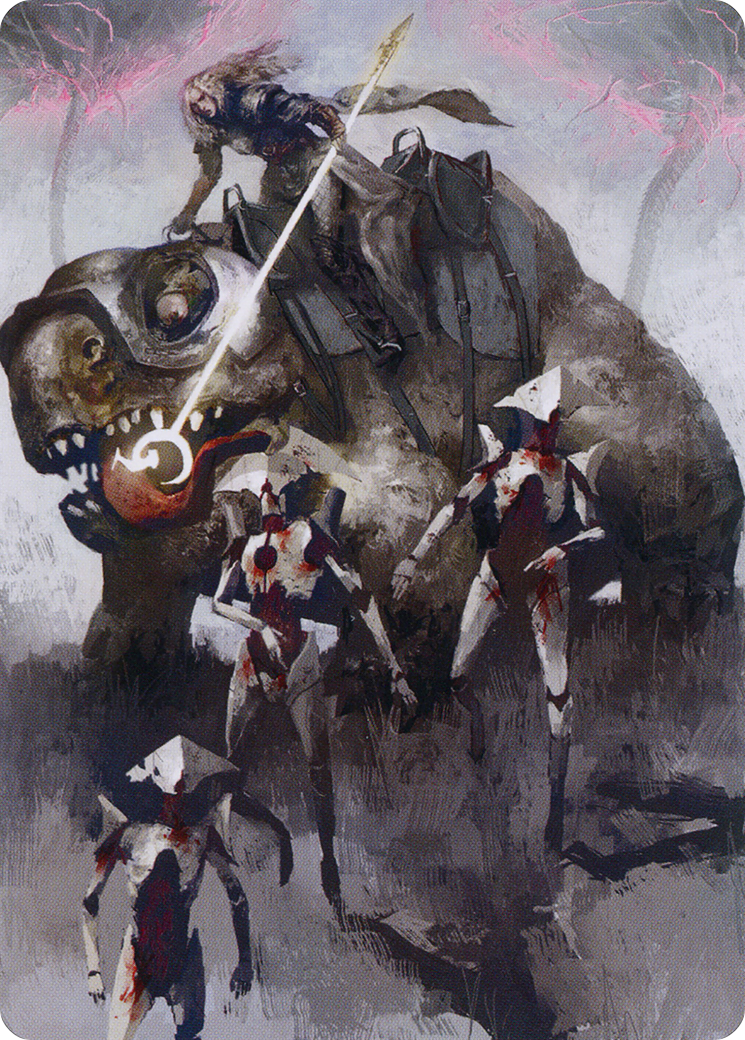 Thalia et la carte d'art du monstre Gitrog [Série d'art de la Marche de la machine] 