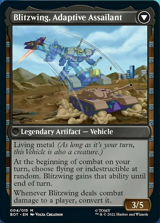 Blitzwing, Cruel Tormentor (BOT-004) - Transformers: (convertdfc)