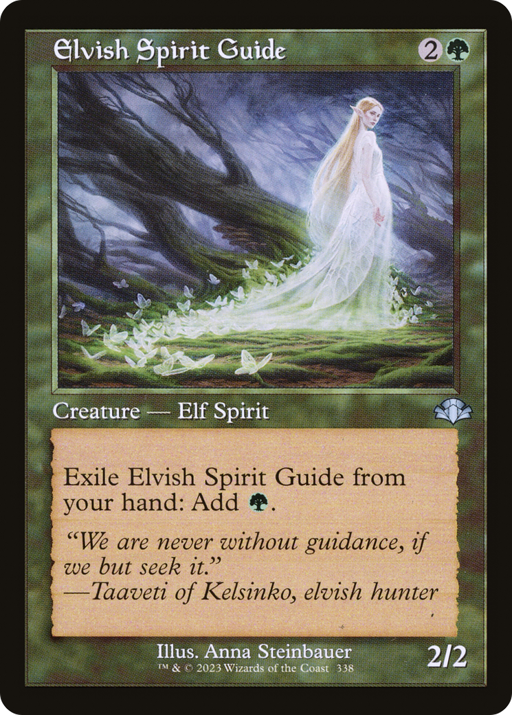 Guide spirituel elfique (rétro) [Dominaria Remastered] 