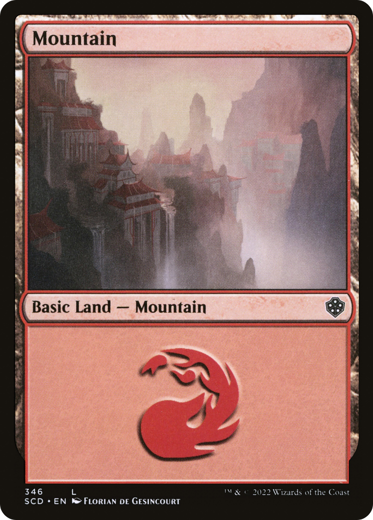 Montagne (346) [Decks Starter Commander] 