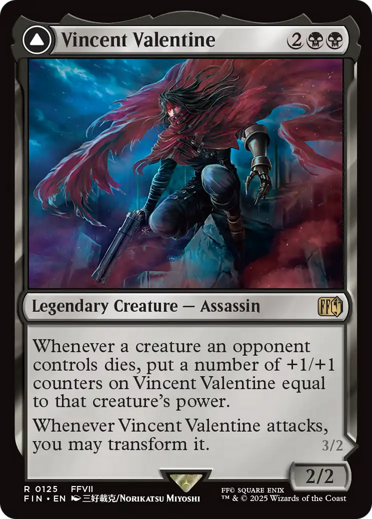 Vincent Valentine (FIN-125) - FINAL FANTASY Foil