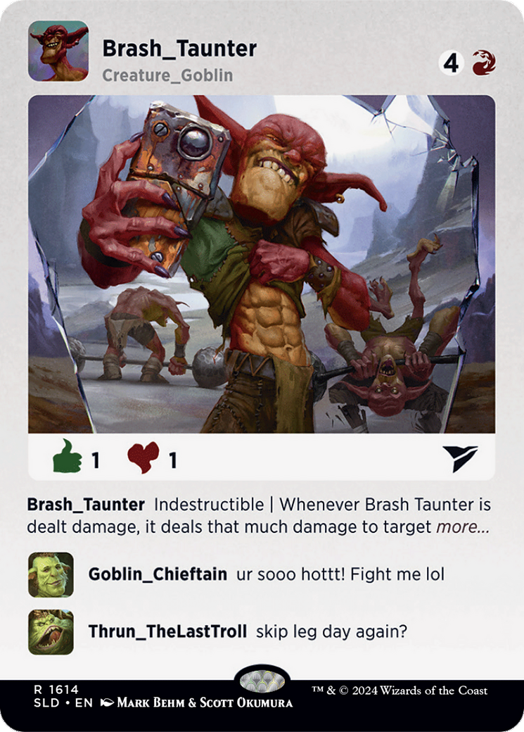 Brash Taunter [Série Secret Lair Drop] 